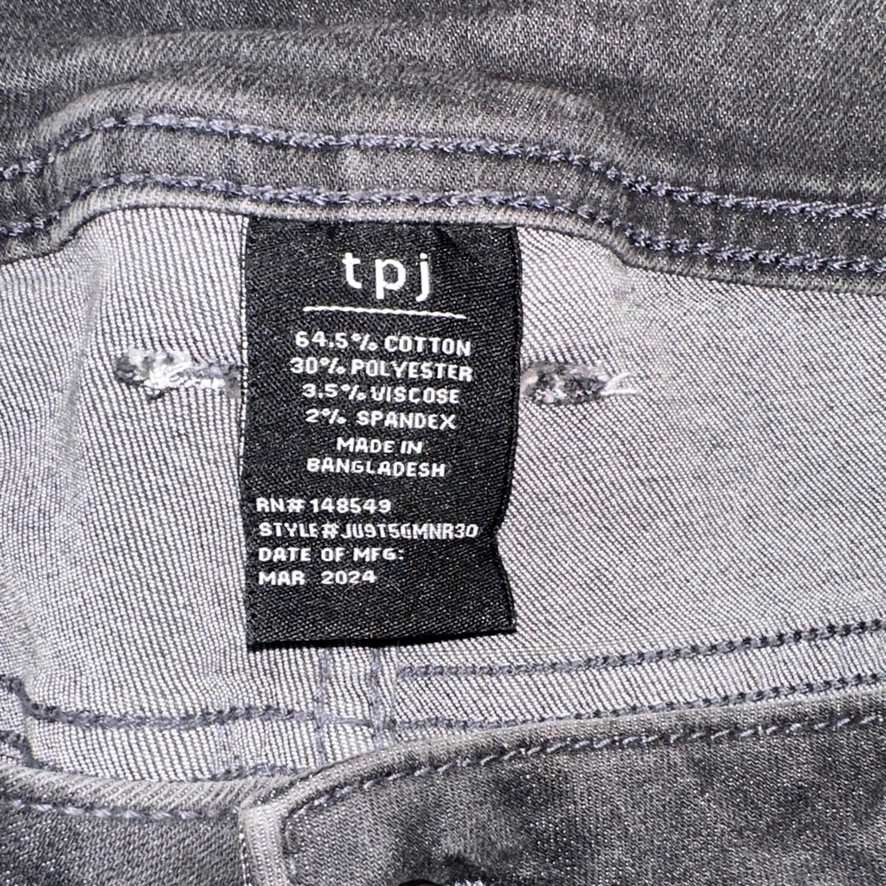 Men’s TPJ Gray Denim Jeans 34x30